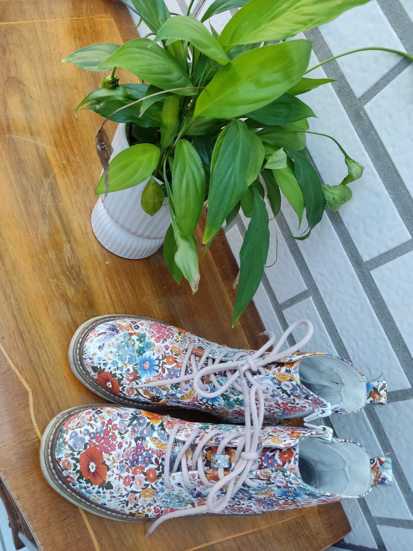 Schuhe Catwalk Blümchen- Gr.36