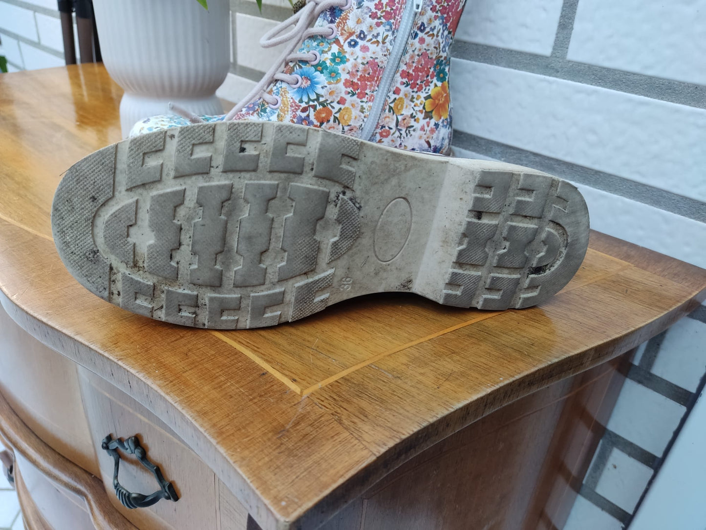 Schuhe Catwalk Blümchen- Gr.36