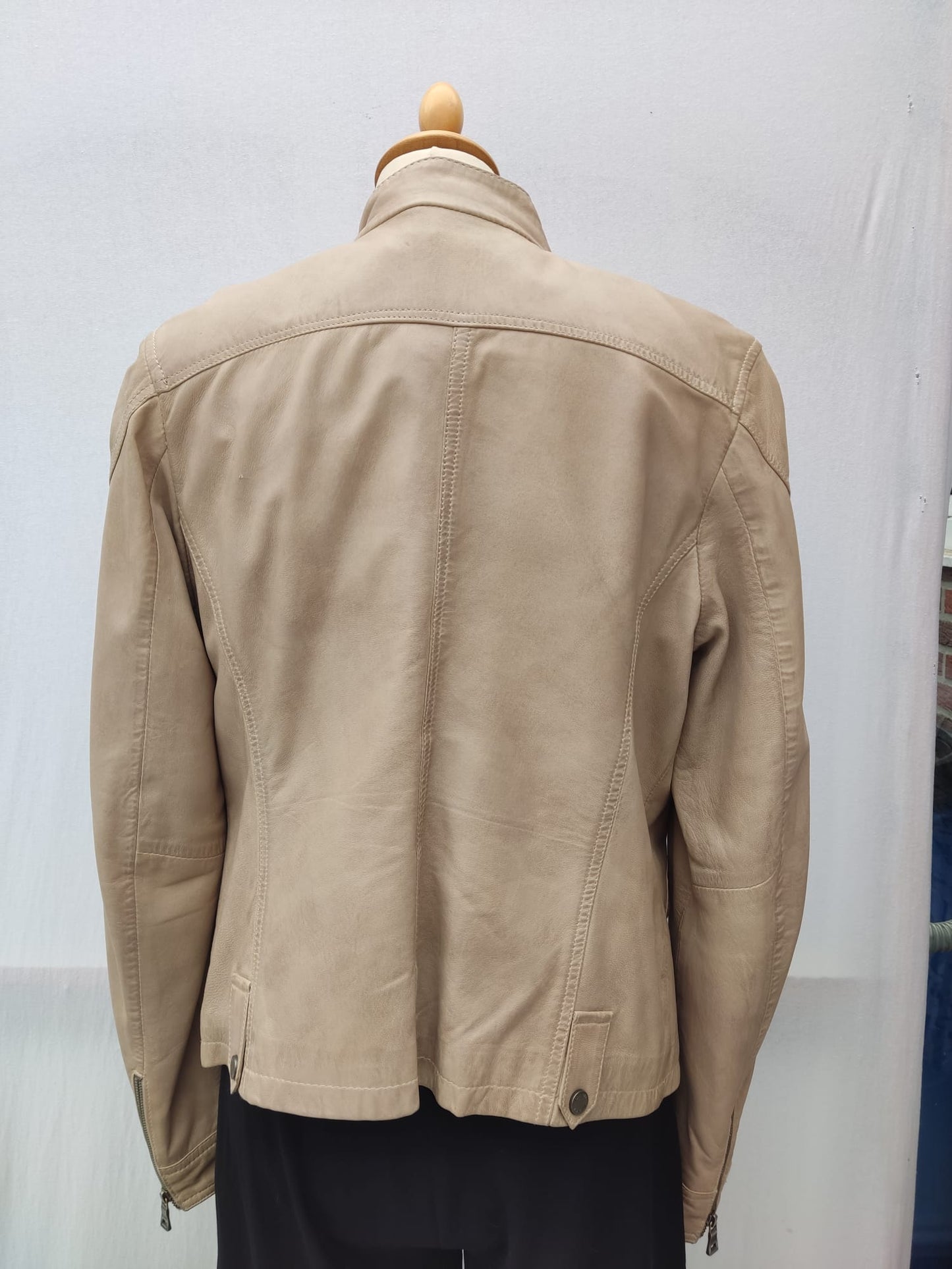 Lederjacke - JILANI - Gr. XL