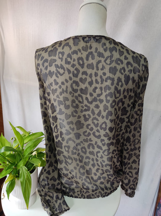 Bluse Animalprint TOM Tailor - Gr. 40