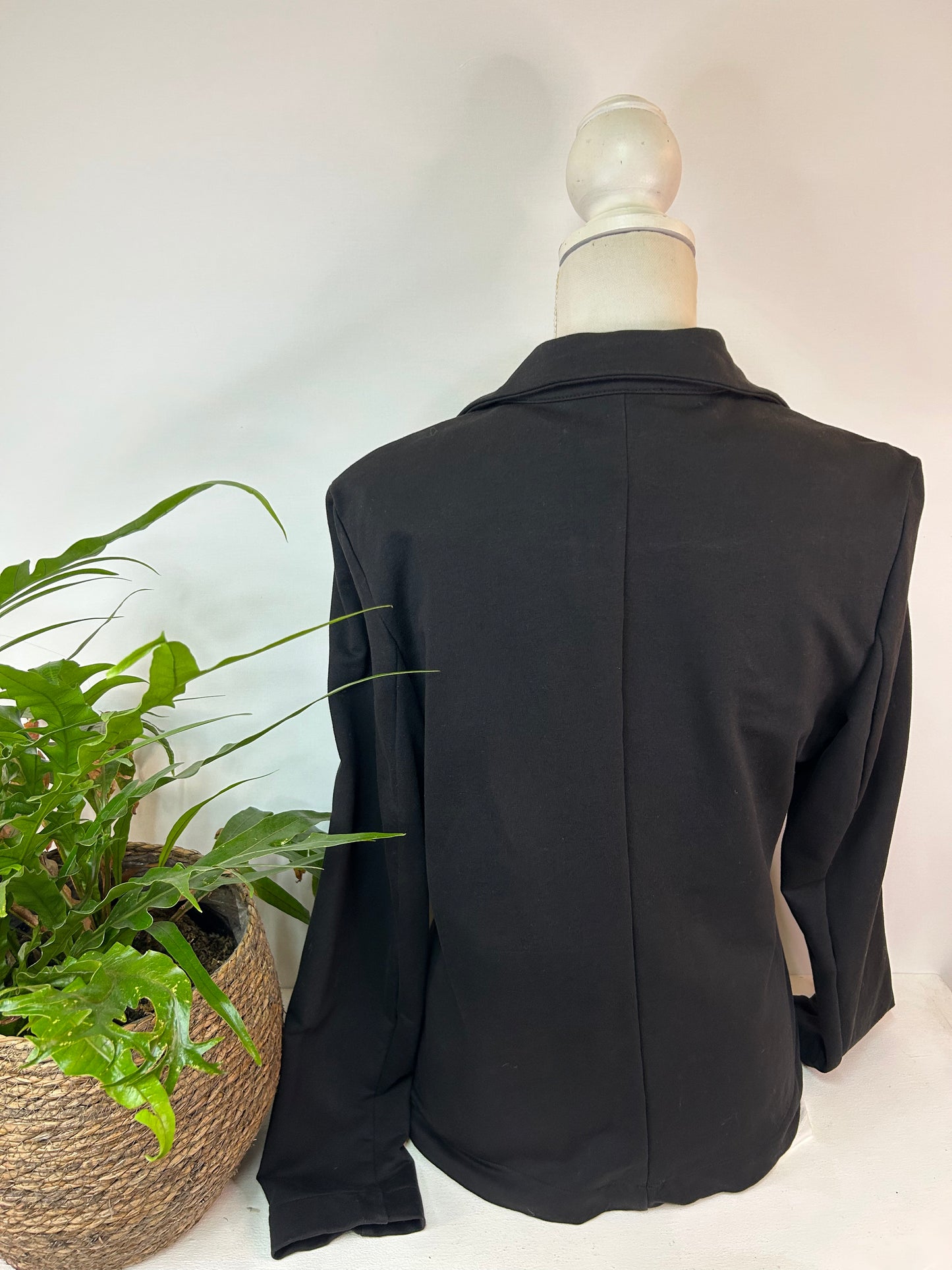 Basic schwarzer Business Blazer - Women`s Collection - Gr. M