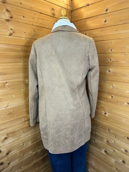 Schicker Wildleder Longblazer - Betty Barclay - Gr. M - Designer