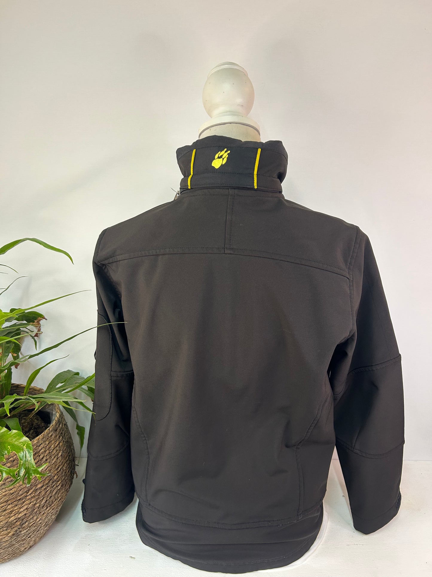 Softshell Übergangsjacke mit Kapuze - Jack Wolfskin - Gr. M
