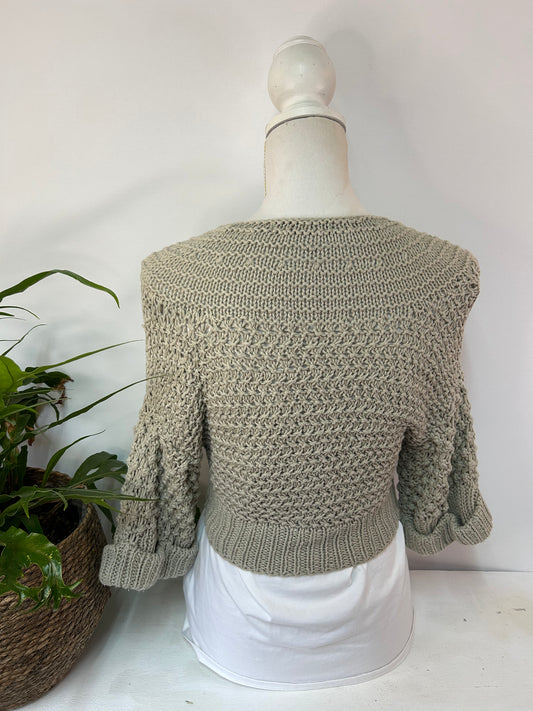 Kurzarm Strickjacke / Bolero - Vero Moda - Gr. S