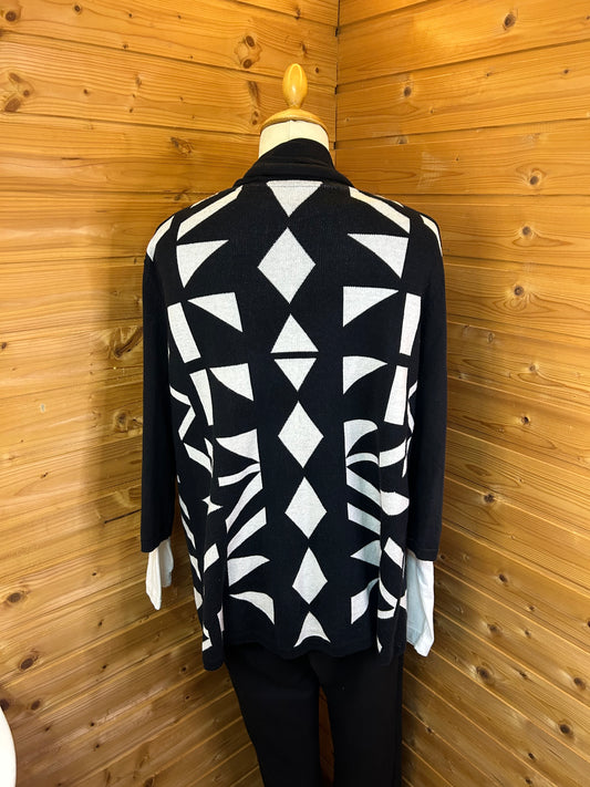 Muster Strickjacke / Cardigan - Esmara - Gr. XL / 42