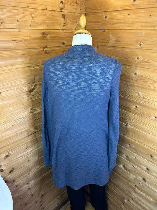 Süßer Cardigan / Strickjacke mit Struktur Blau - Street One - Gr. M / 38