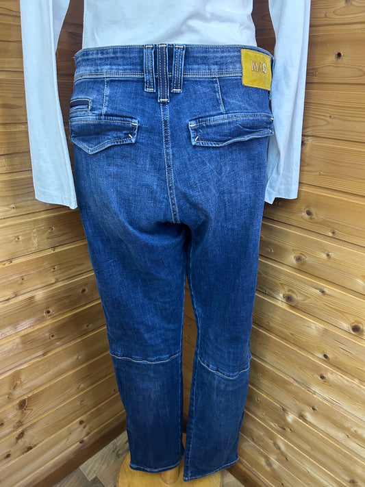 Jeans mit Reißverschluss Details - MAC Rich Jeans - Gr. XL / XXL - 42/ 44