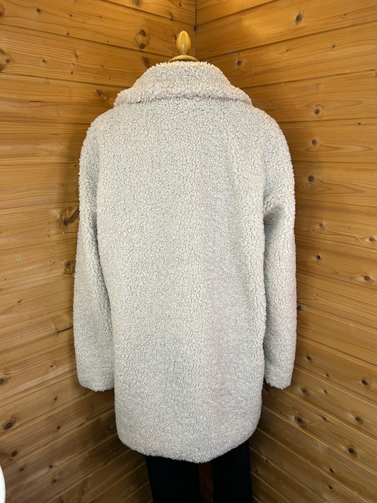 Warmer Teddy Mantel / Jacke - C&A - Gr. XL / XXL - 42 / 44