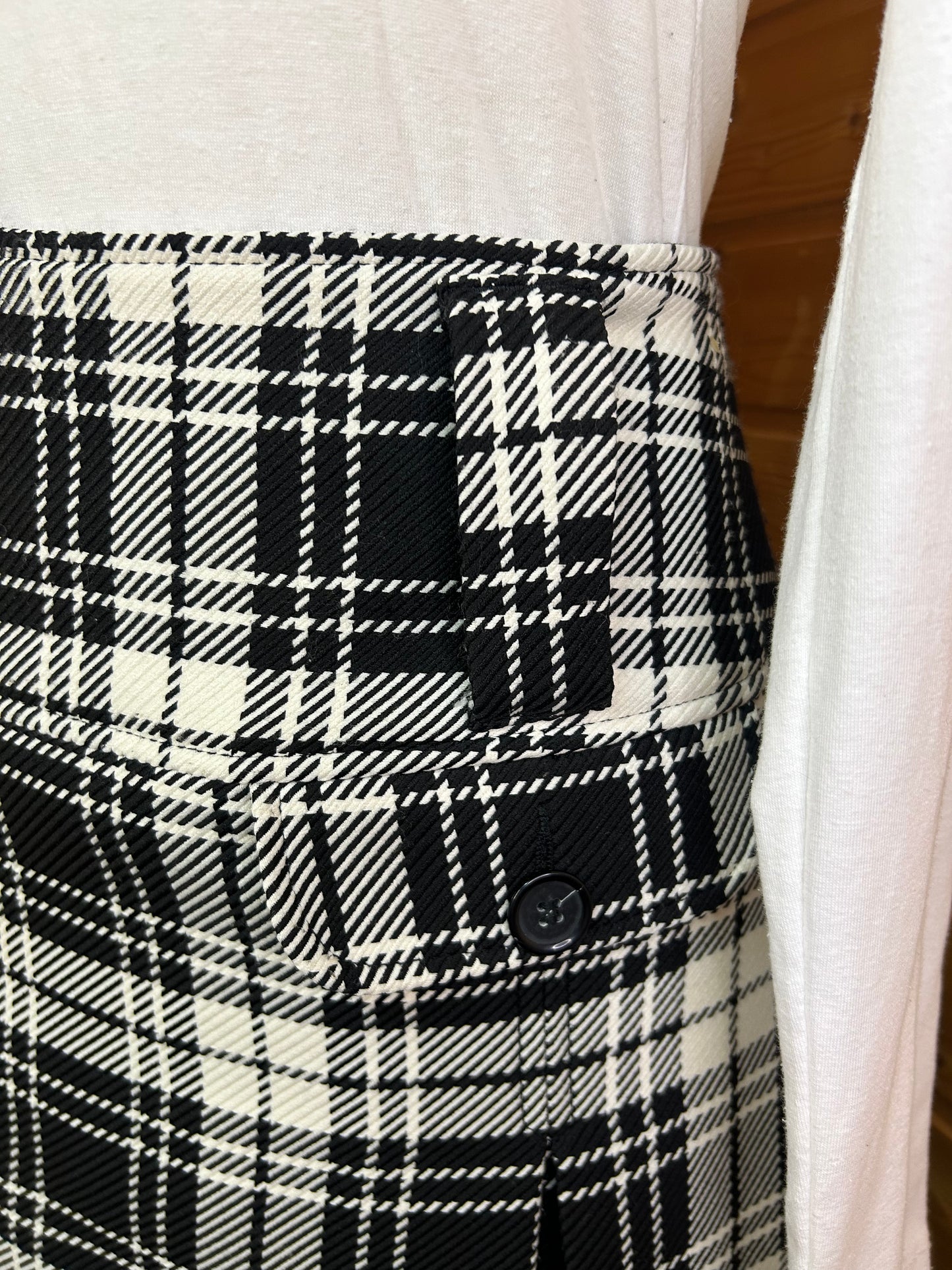 Karierter Rock - Designers - Gr. L / 40