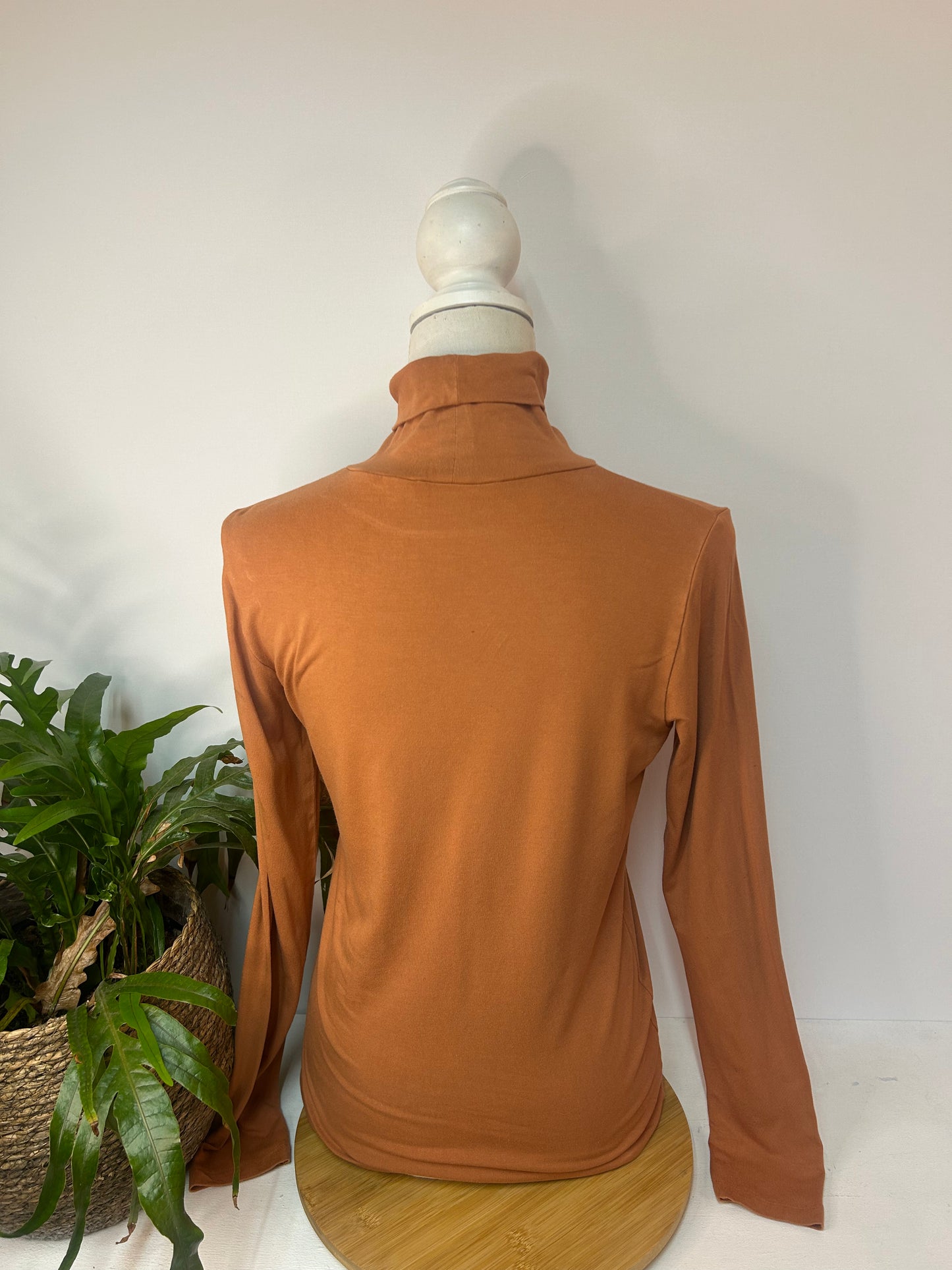 Basic Rollkragen Sweatshirt - Tom Tailor - Gr. S / M - 36 / 38