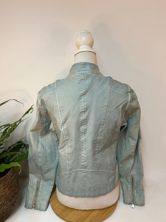 Coole Kunstlederjacke - Gipsy - Gr. S / M - 36 / 38