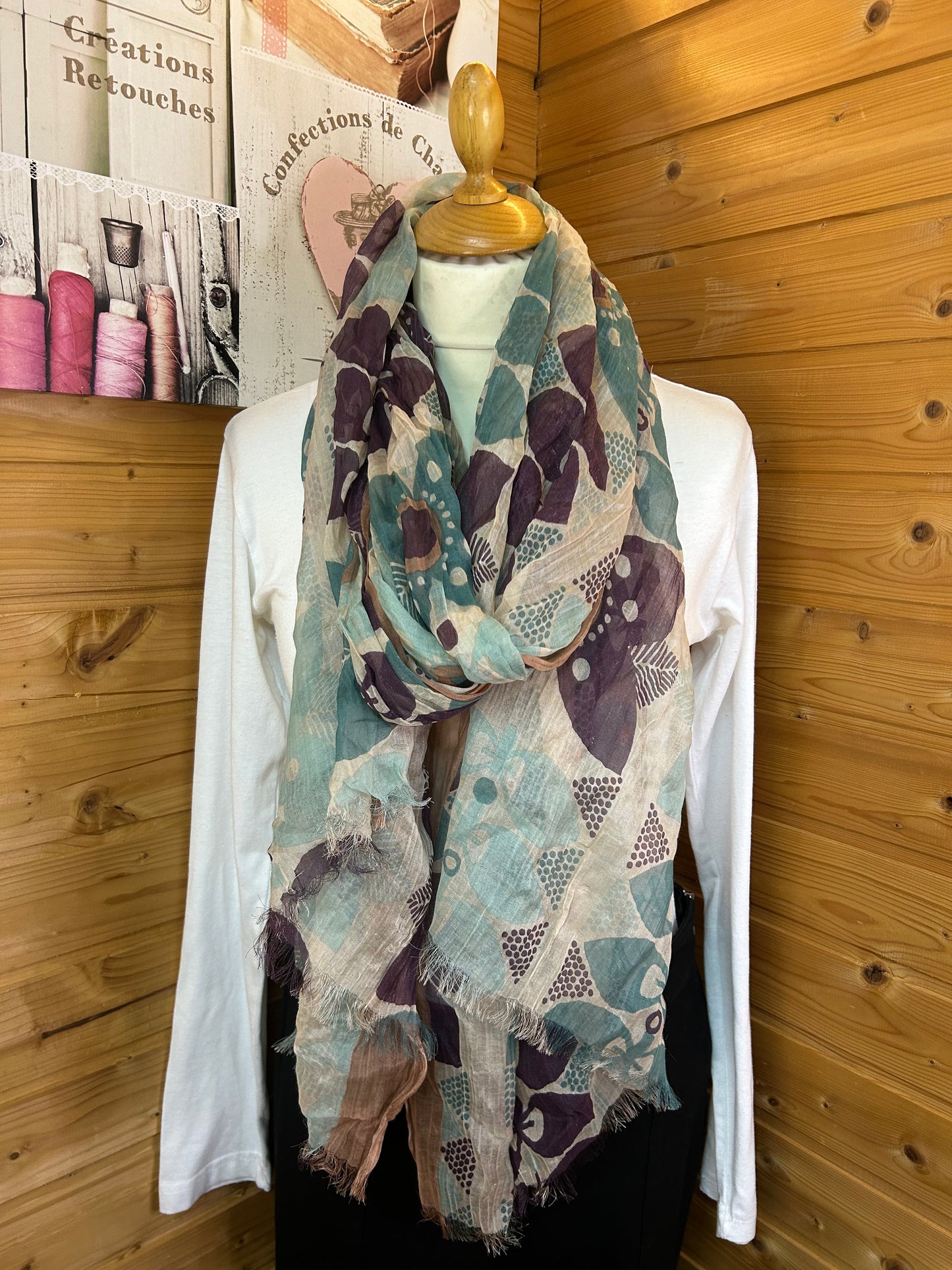 Tuch Pastellfarben - Accessoires