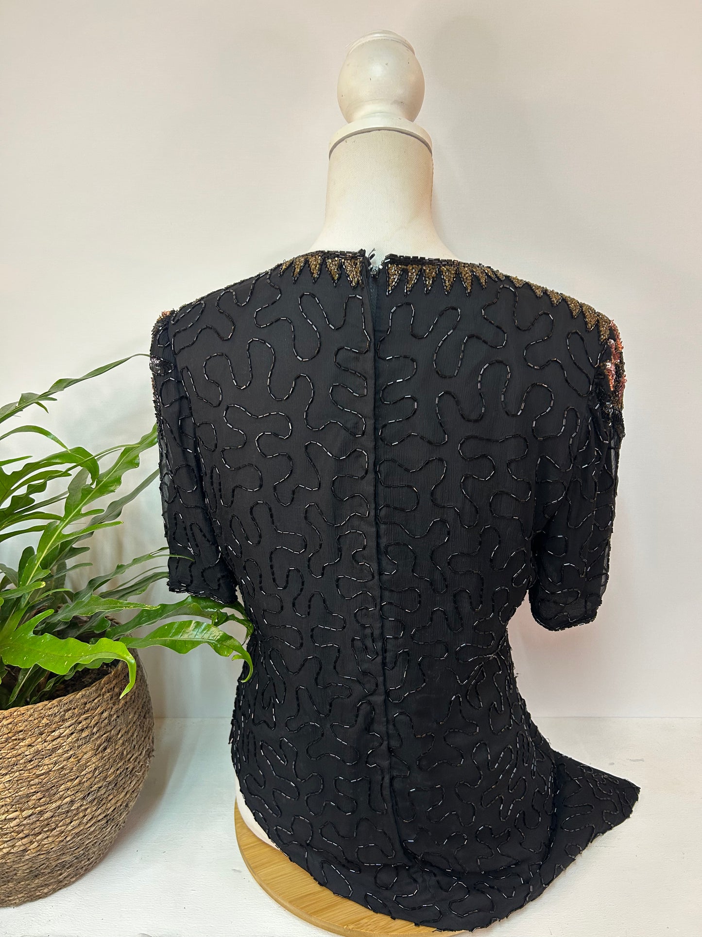 Pailetten T-shirt - C&A - Gr. M / 38