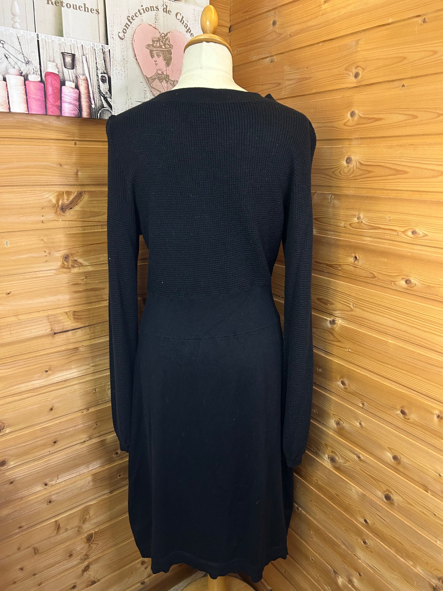 Süßes Strickkleid mit Struktur - Esprit - Gr. M / L - 38 / 40