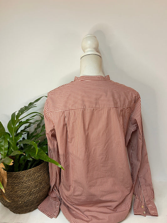 Gestreifte Bluse Vintage - Hugo Boss - Gr. M / L - 38 / 40 - Designer