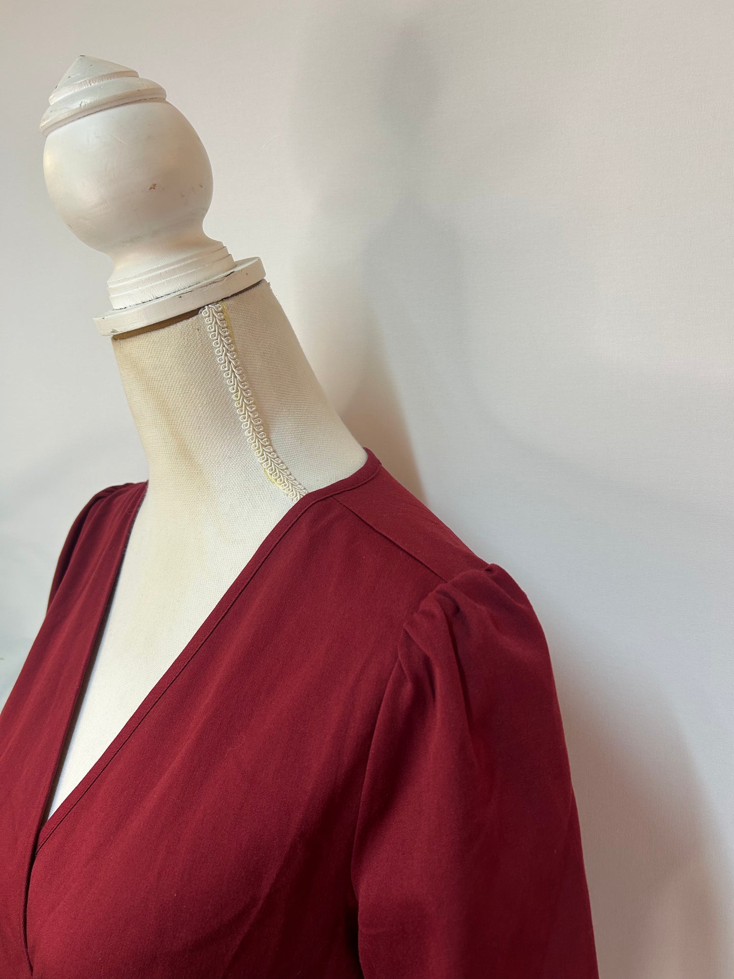 Einzigartige Wickelbluse - Minimum - Gr. M / 38