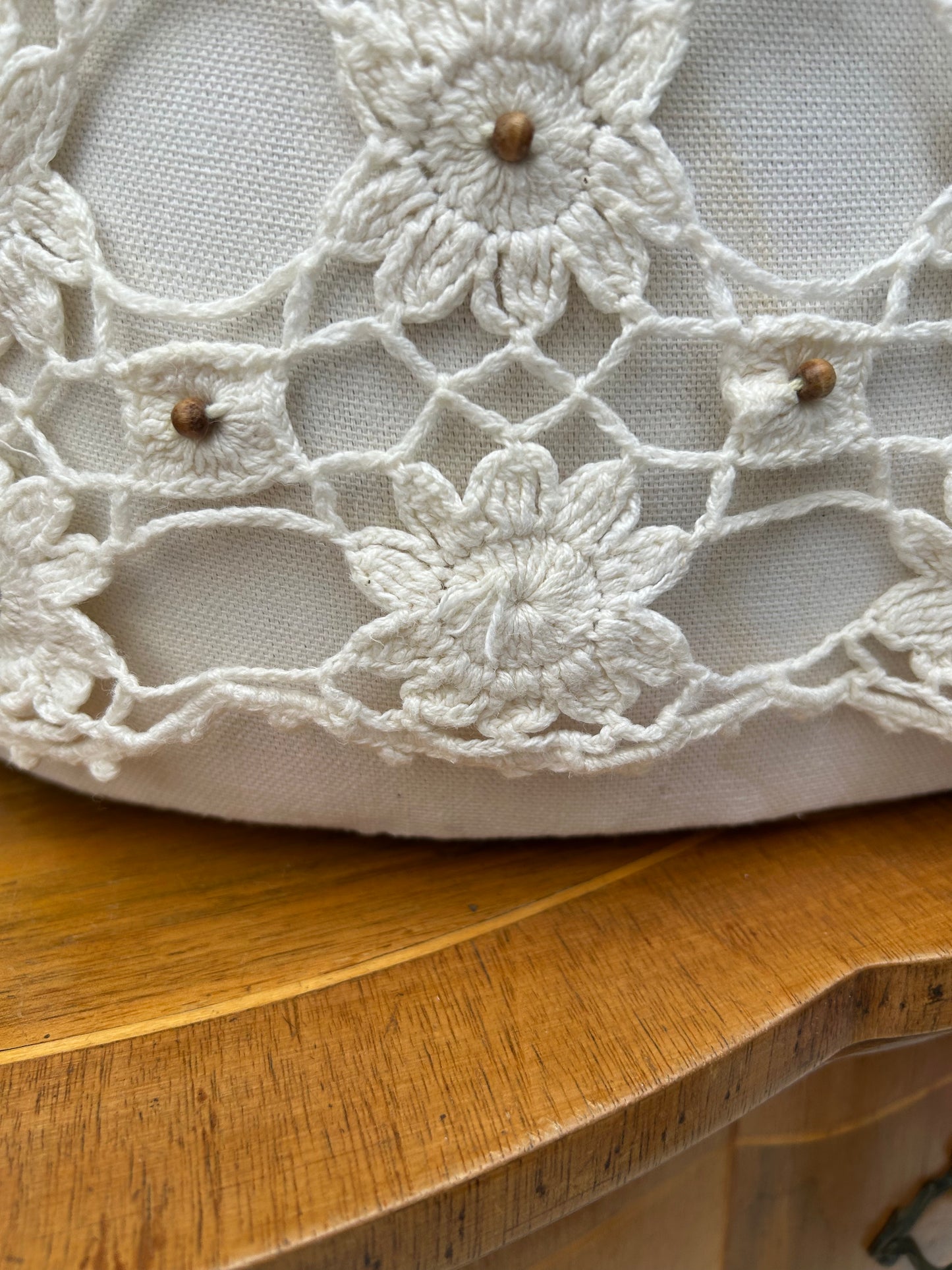 BOHO crochet shirt - size M/L
