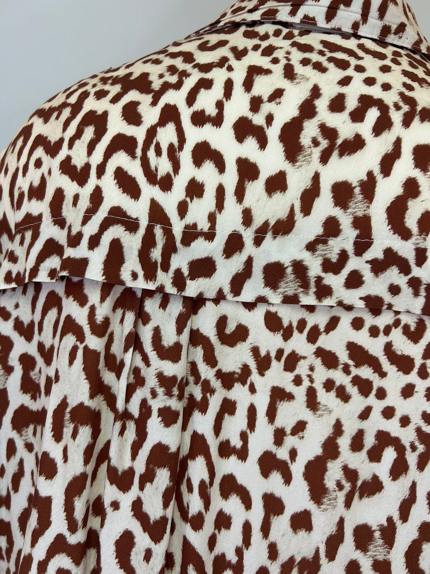 Lockere Animalprint Bluse - Monday Afternoon - Gr. 3XL