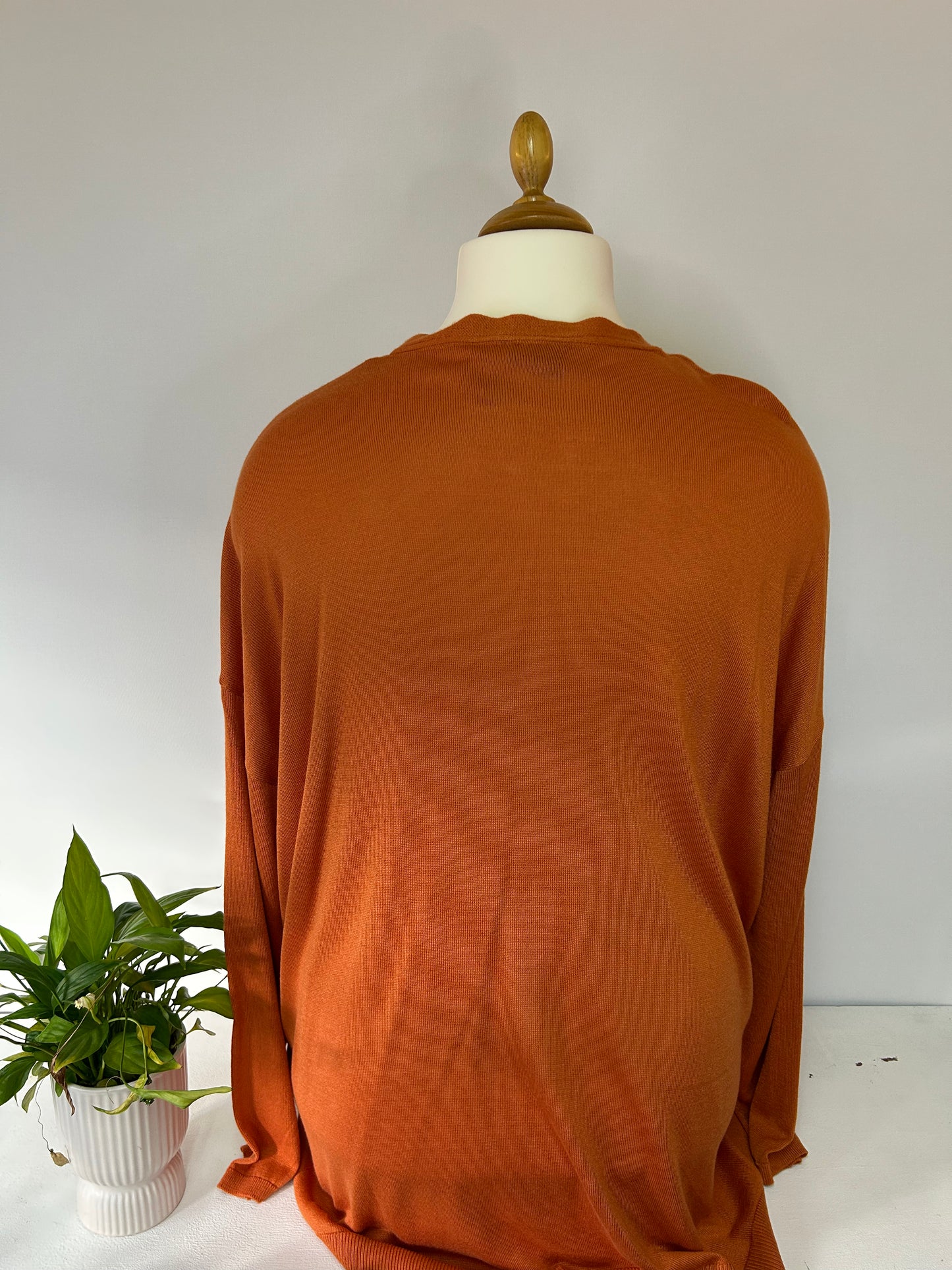 Superweiche Strickjacke - ULLA POPKEN - Gr. XXXL