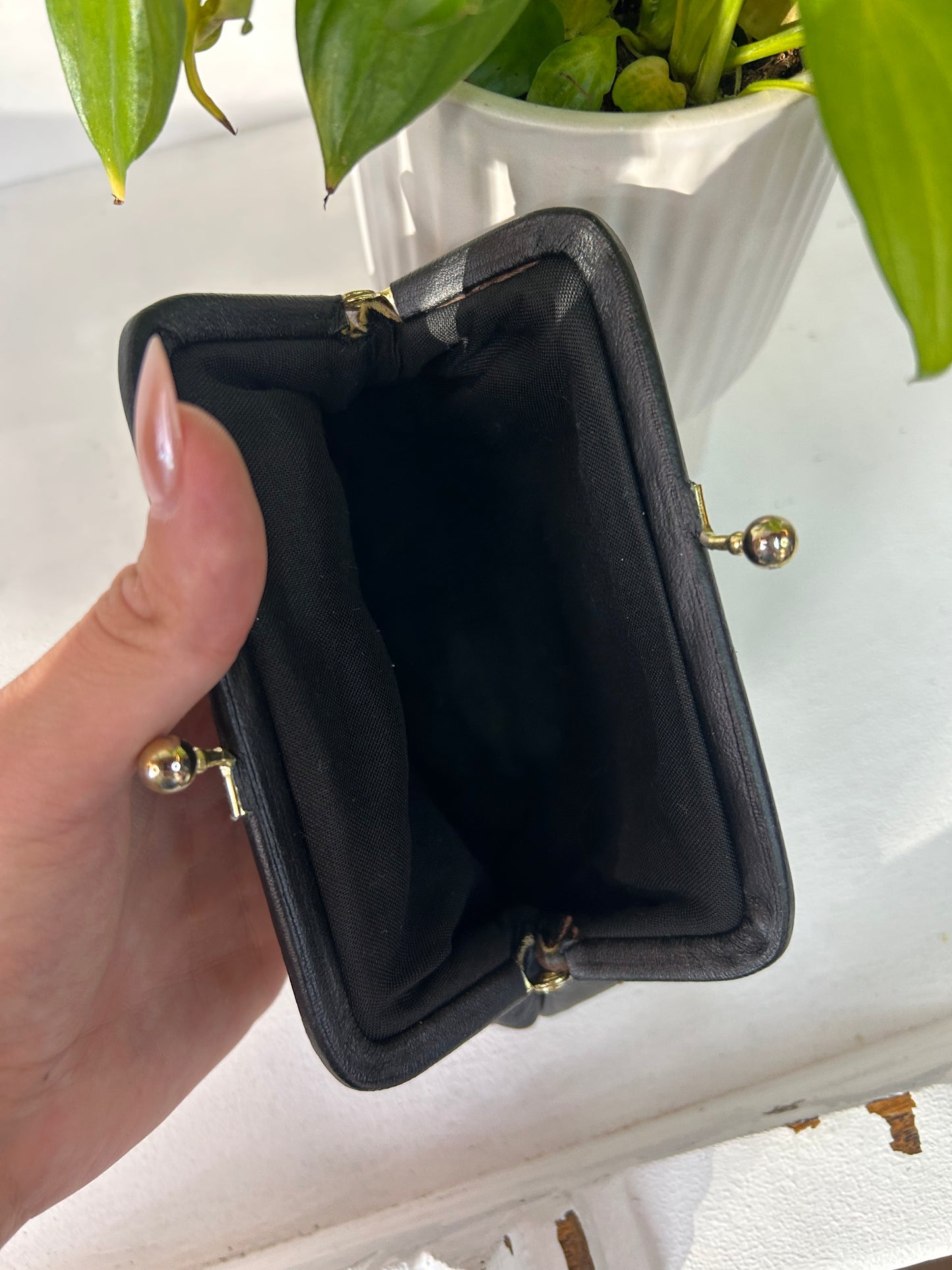 Handgenähte Geldbörse / Tasche - Unikat