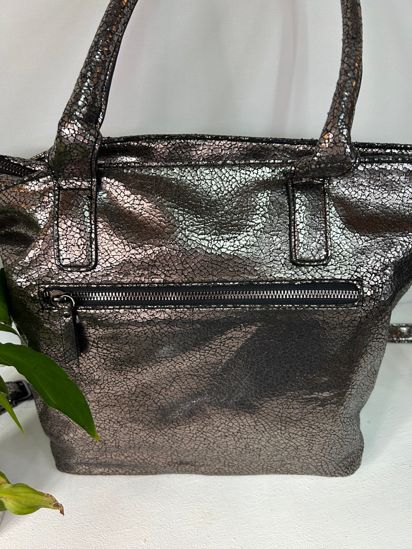 Schillernde Handtasche groß - Gabor