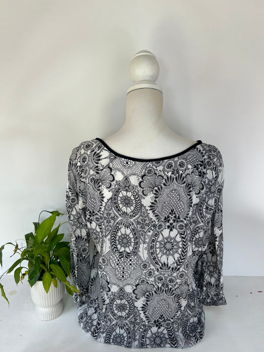 Paisley Bluse - Yessica - C&A - Gr. XXL