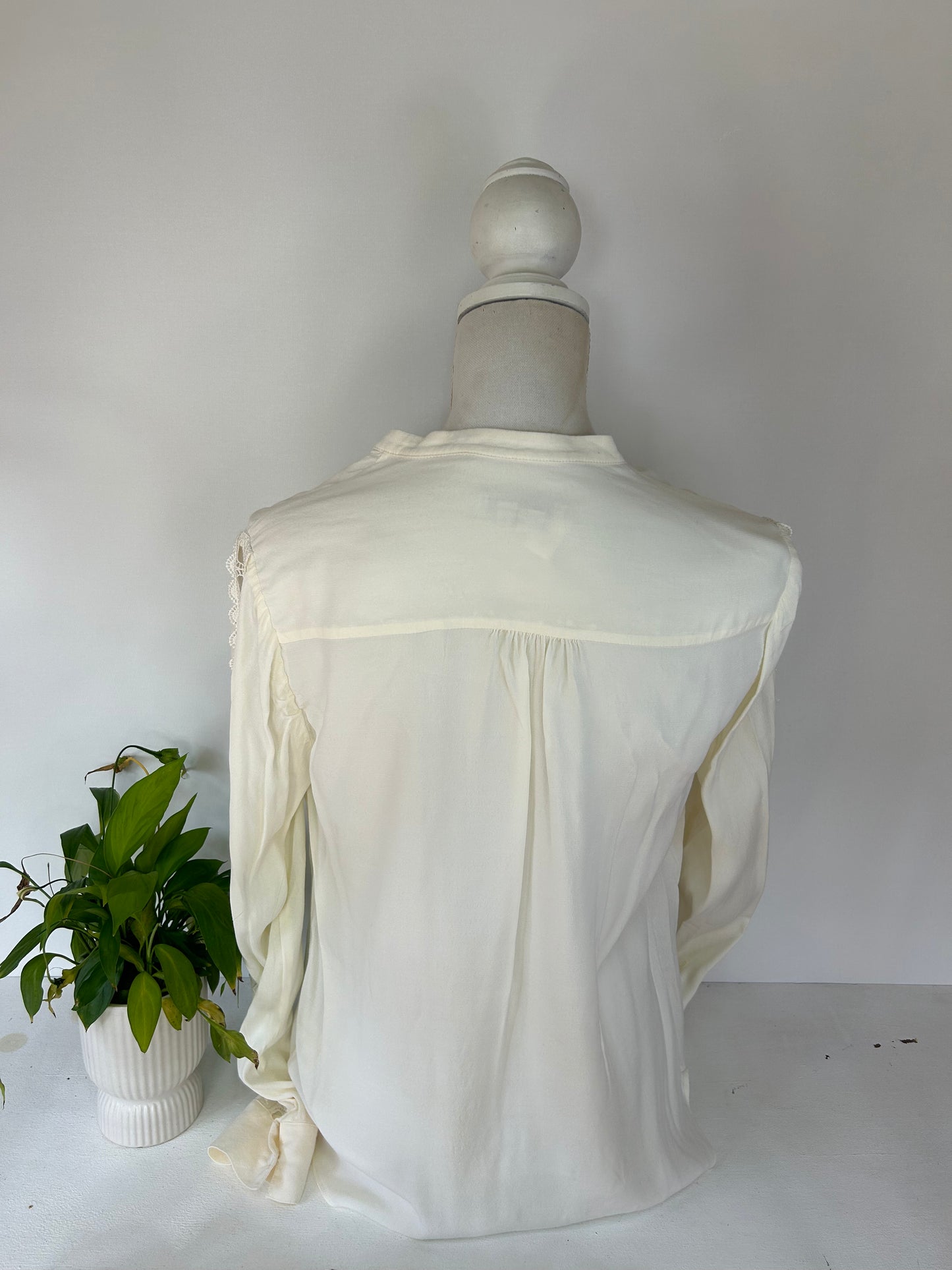 Spitzen Bluse - Boden - Gr. XL