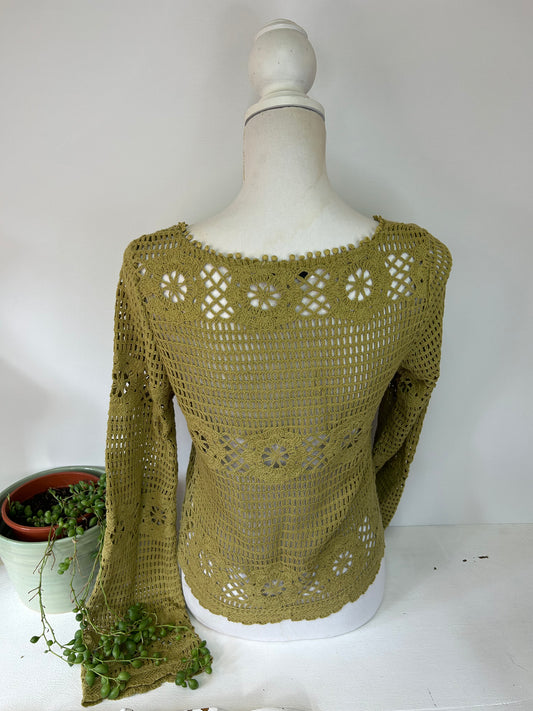 BOHO Häkelpullover - COSTES Rebel - Gr. S