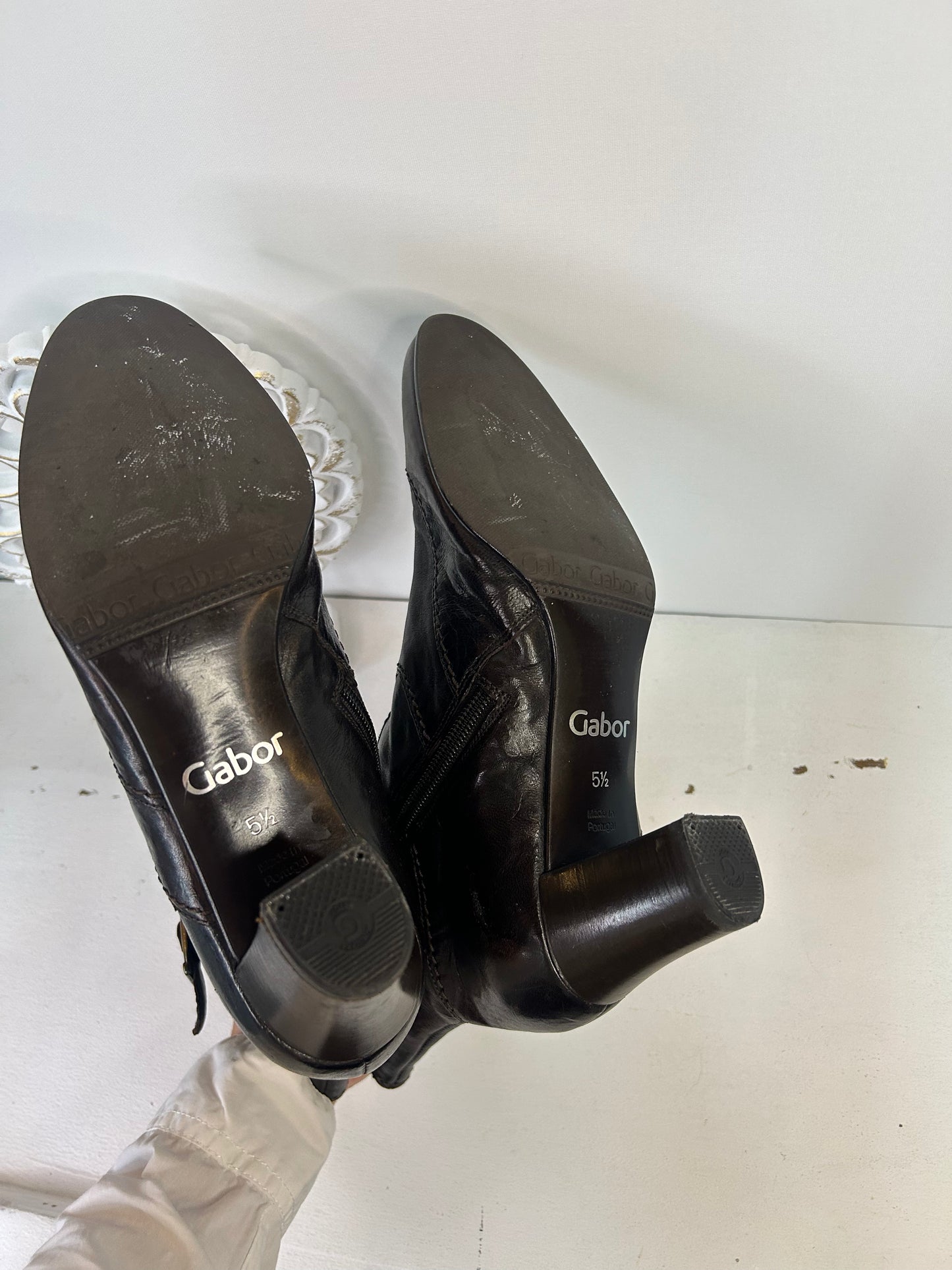 Braune Stiefel / Schuhe - Gabor - 38 ½