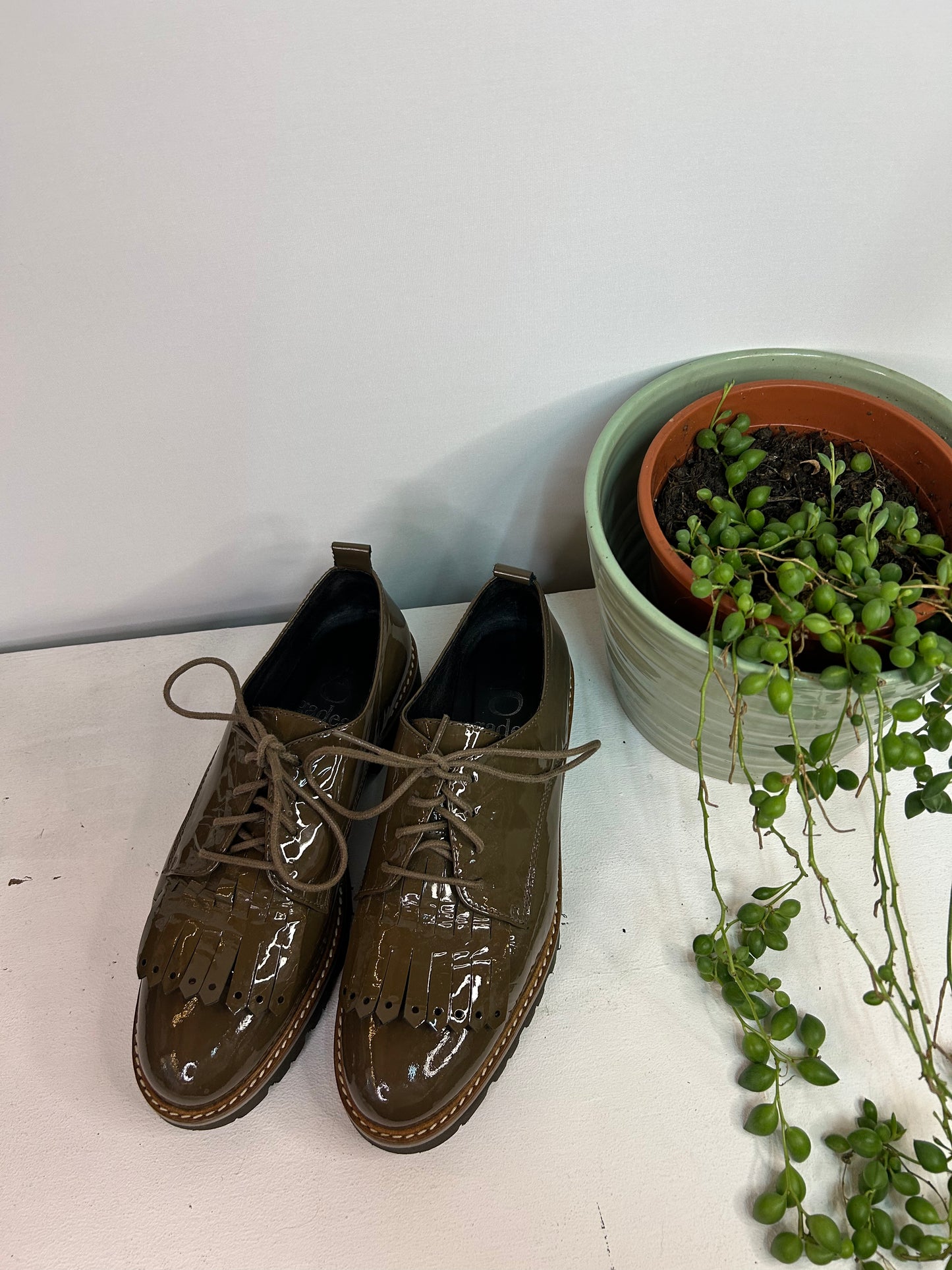 Lack Slipper Schuhe - gadea - Gr. 38