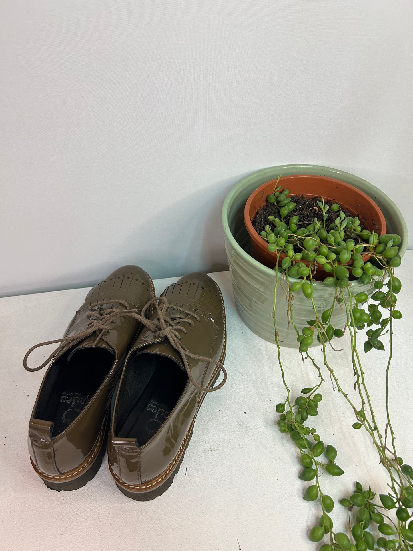 Lack Slipper Schuhe - gadea - Gr. 38