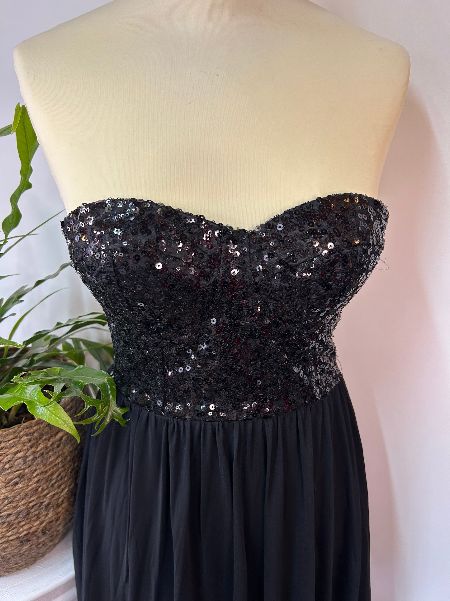 Trägerloses Cocktail / Partykleid - TALLY WEIJL - Gr. S