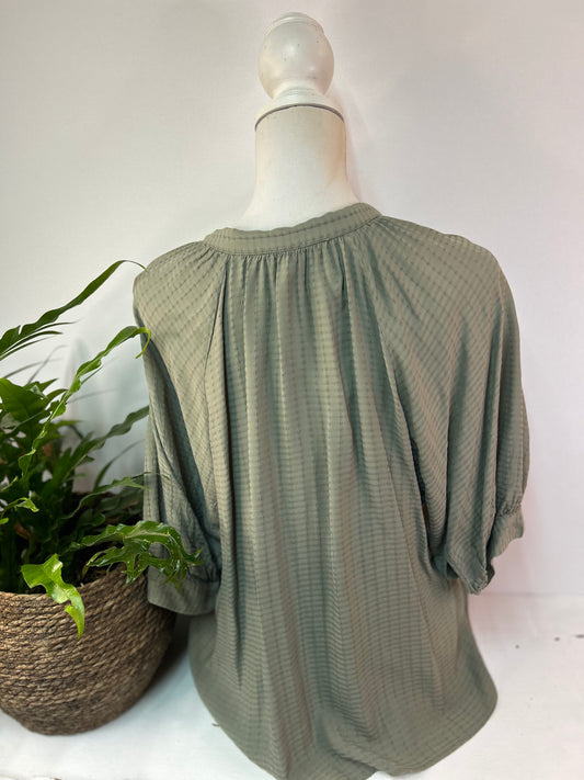 Oversize T-shirt Bluse - H&M - Gr. L / XL