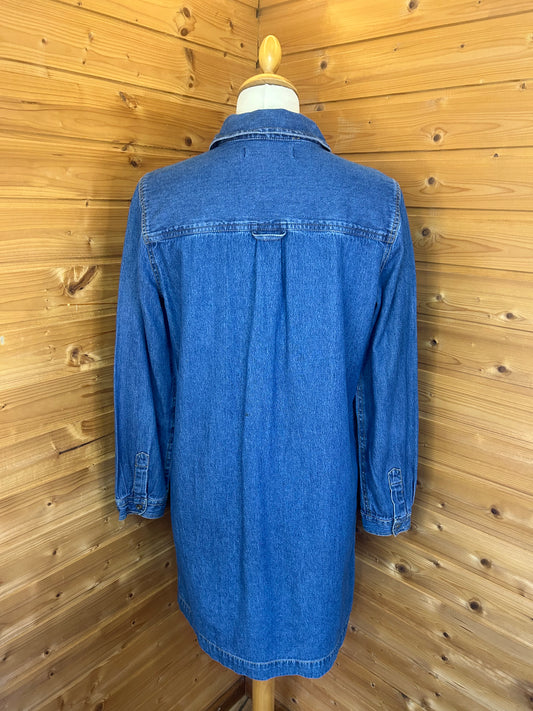 Langarm Denimkleid - nice things - Gr. L