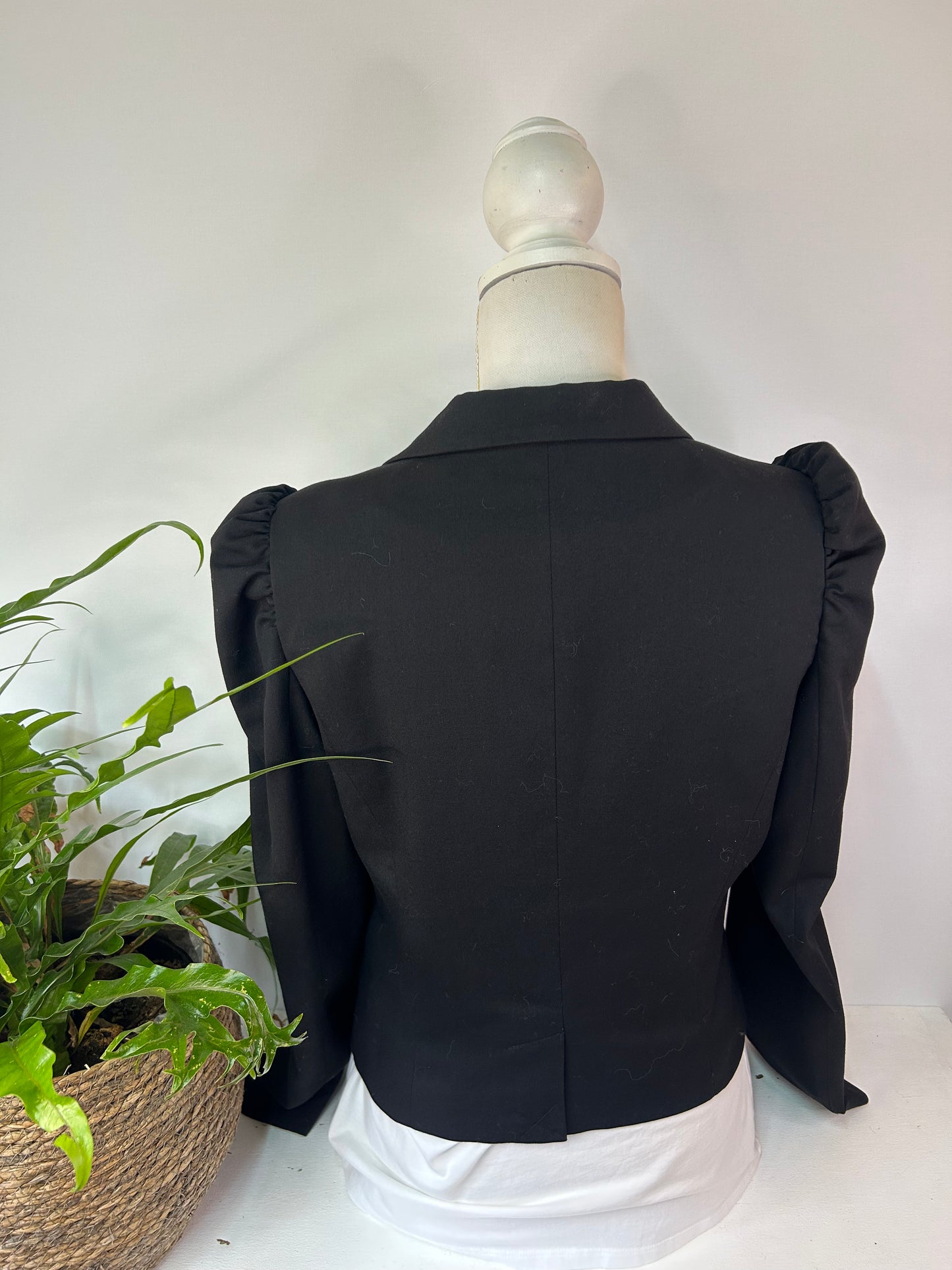Schicker Blazer mit Puffärmeln - H&M - Gr. M