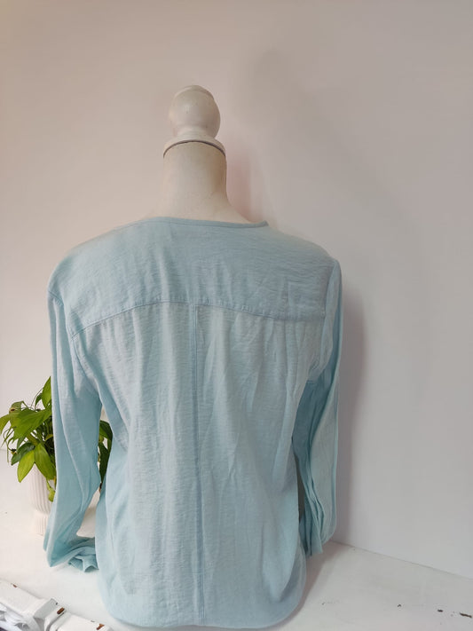 Leichte Bluse mit Detail - MARCO POLO- Gr. M