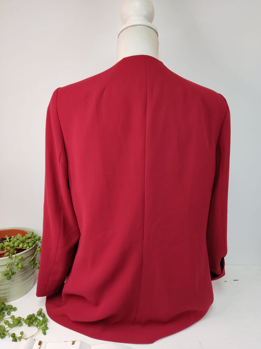 Weinroter Blazer COMMA - Gr. L