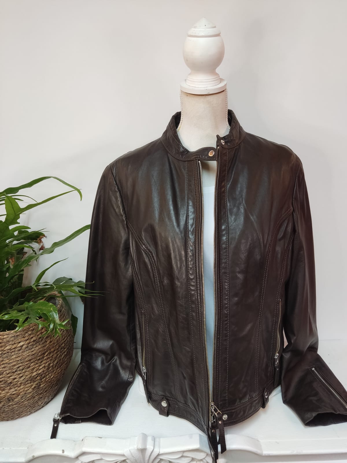 Tolle Lederjacke KAPALUA- Gr.XL