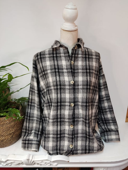 Oversize Flanell Hemd TRENDYOL - Gr. M/L