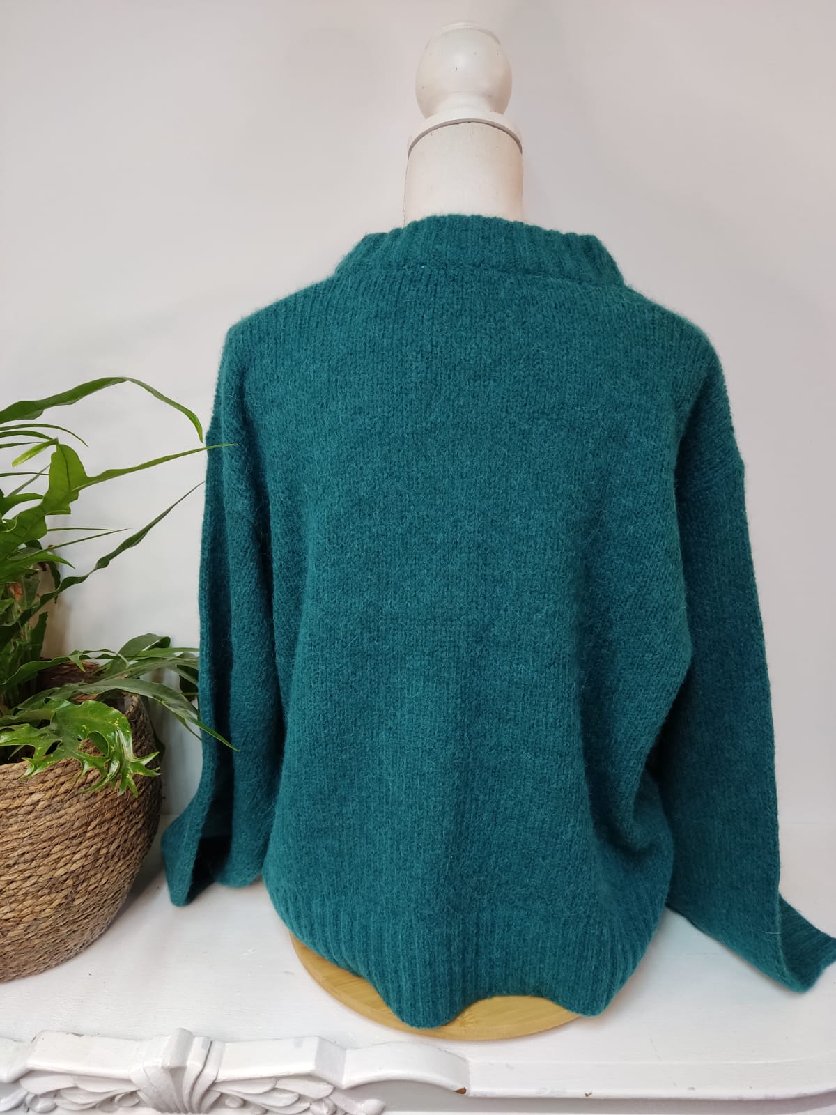 Oversize Kuschel Pullover - COMMA - Gr. 38