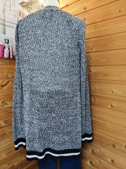 Tolle Longstrickjacke- OUI- Gr. 42