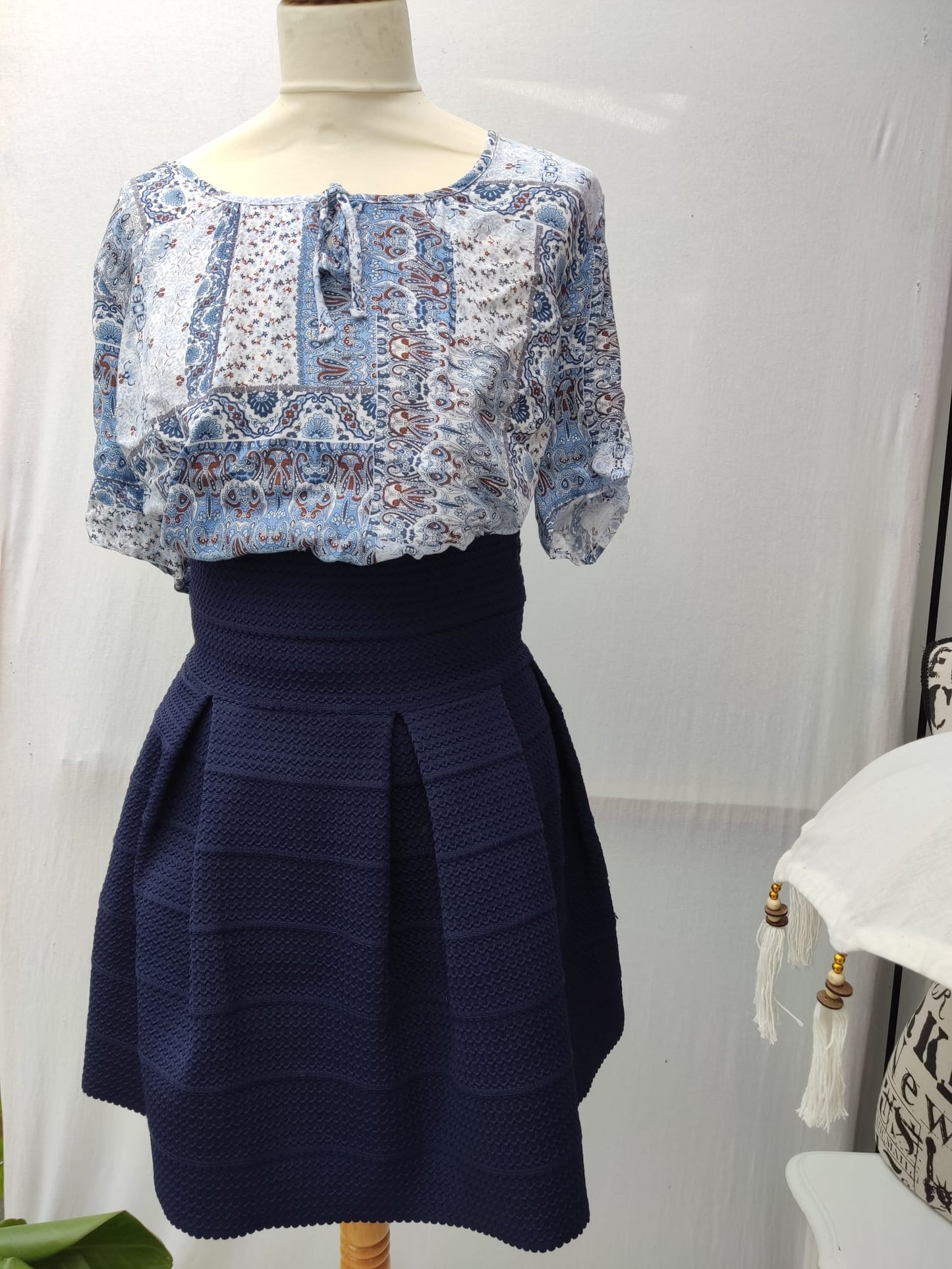 Faltenrock H&M - Gr.34/36