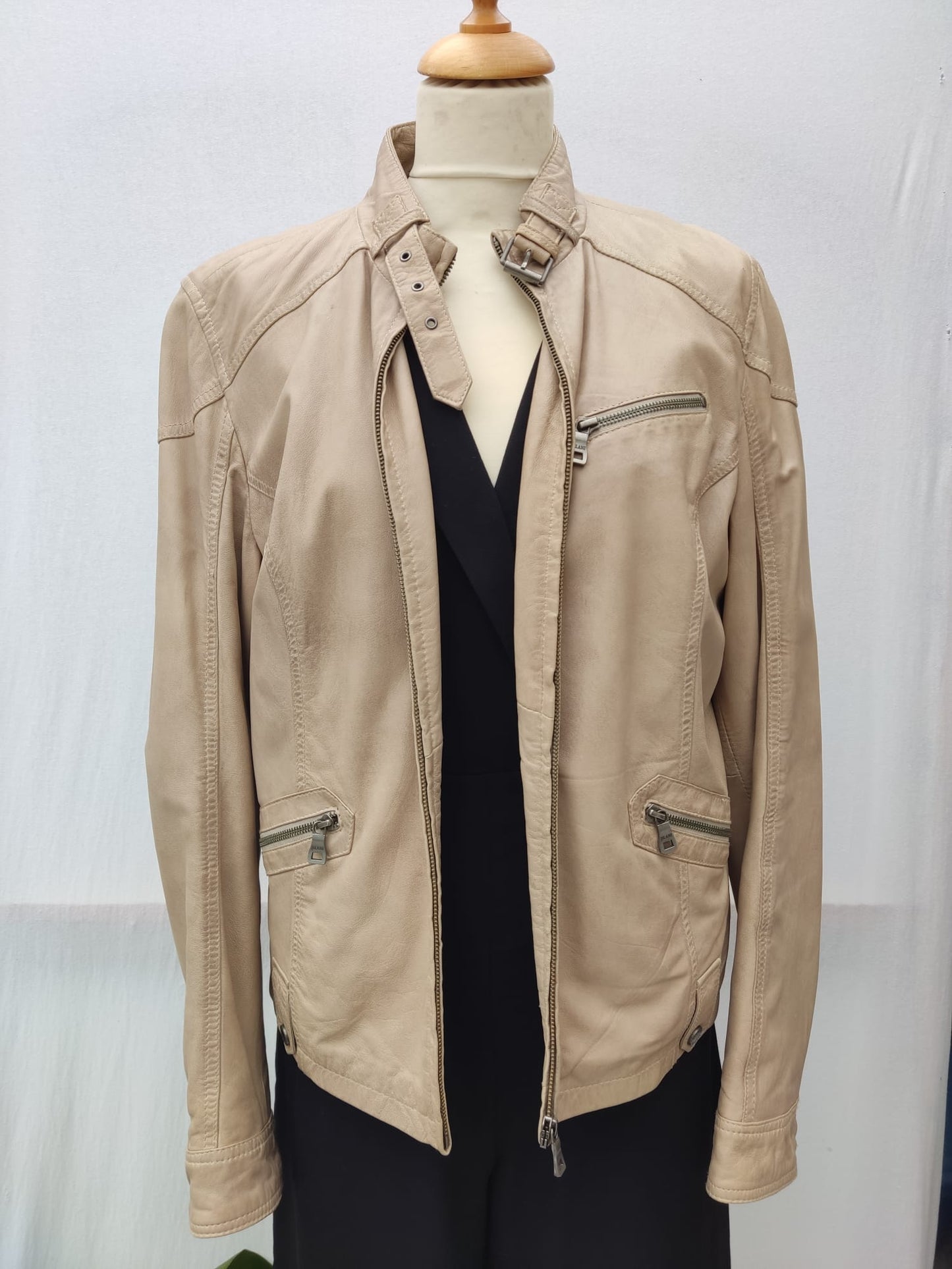 Lederjacke - JILANI - Gr. XL