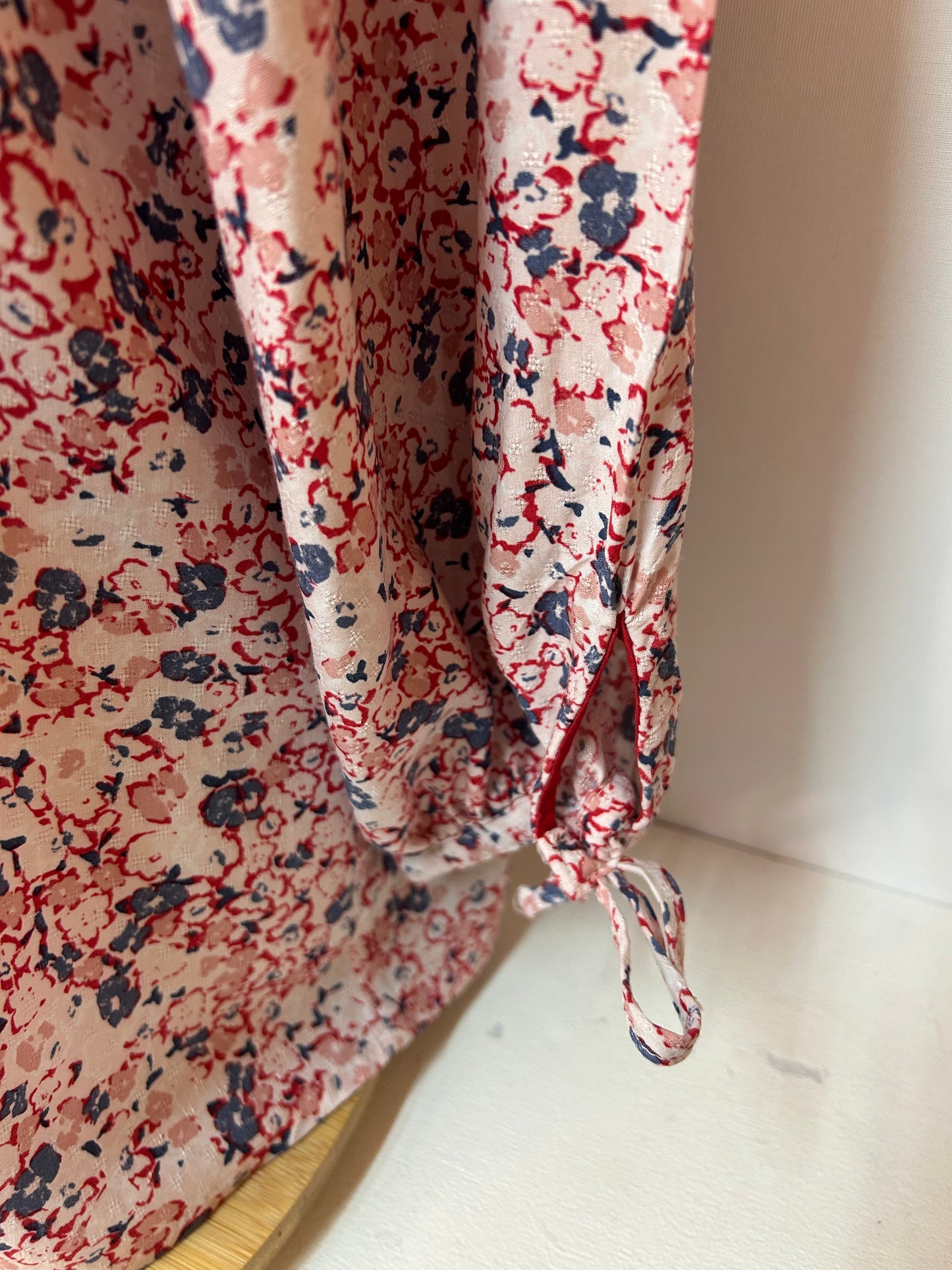 Damen Bluse im floralen Design & dreiviertel Ärmeln - S.Oliver - Gr. L / 40