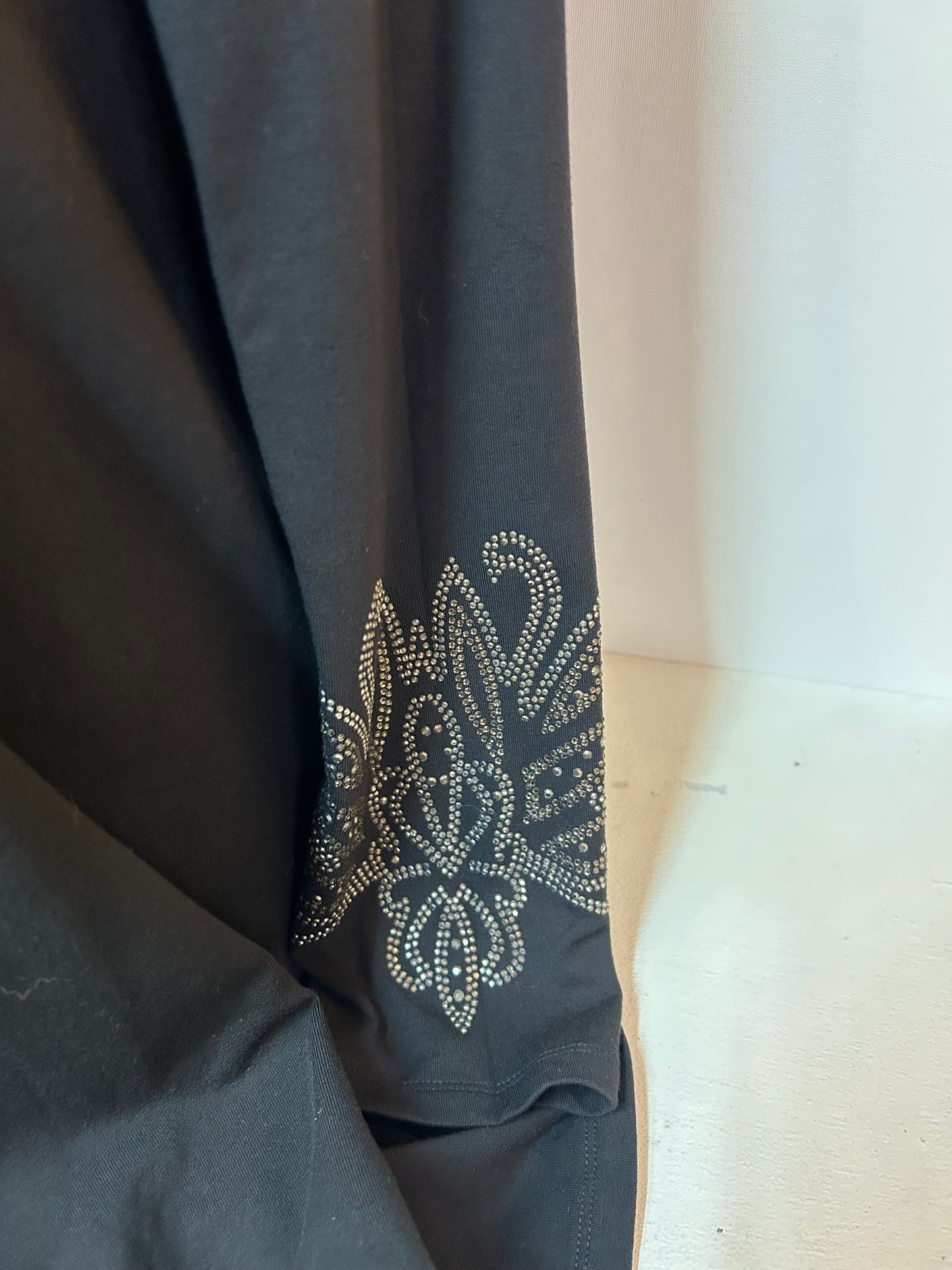 Tolle Damen Strickjacke mit Glitzer Details - Pompös - Gr. 44 / 46