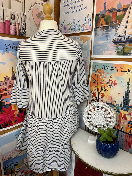 Luftiges Damenkleid mit zeitlosem Streifenmuster - Vera Moda - Gr. XS / 34