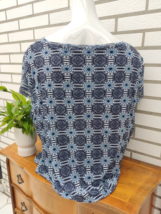 Ornamentale Bluse - BONITA - Gr. XXL