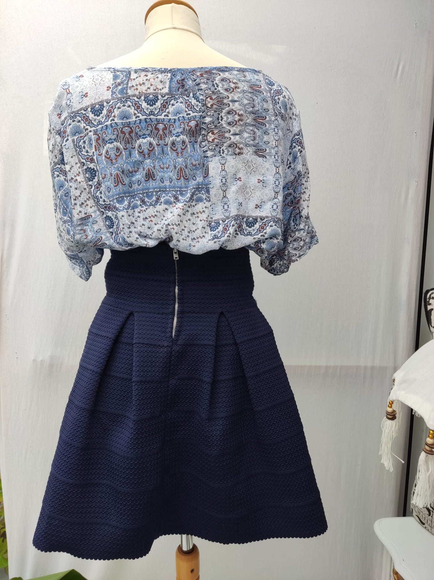 Faltenrock H&M - Gr.34/36