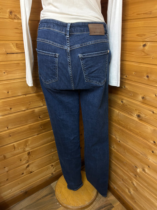 Gemütliche Jeans mit Reißverschlüssen - Rosner Since 1667 - Audrey High Waist 36L32