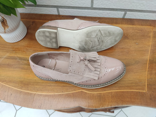Loafer Budapester shoes style- Merry Scott size 37